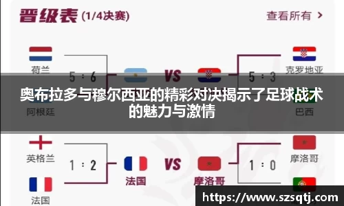 奥布拉多与穆尔西亚的精彩对决揭示了足球战术的魅力与激情